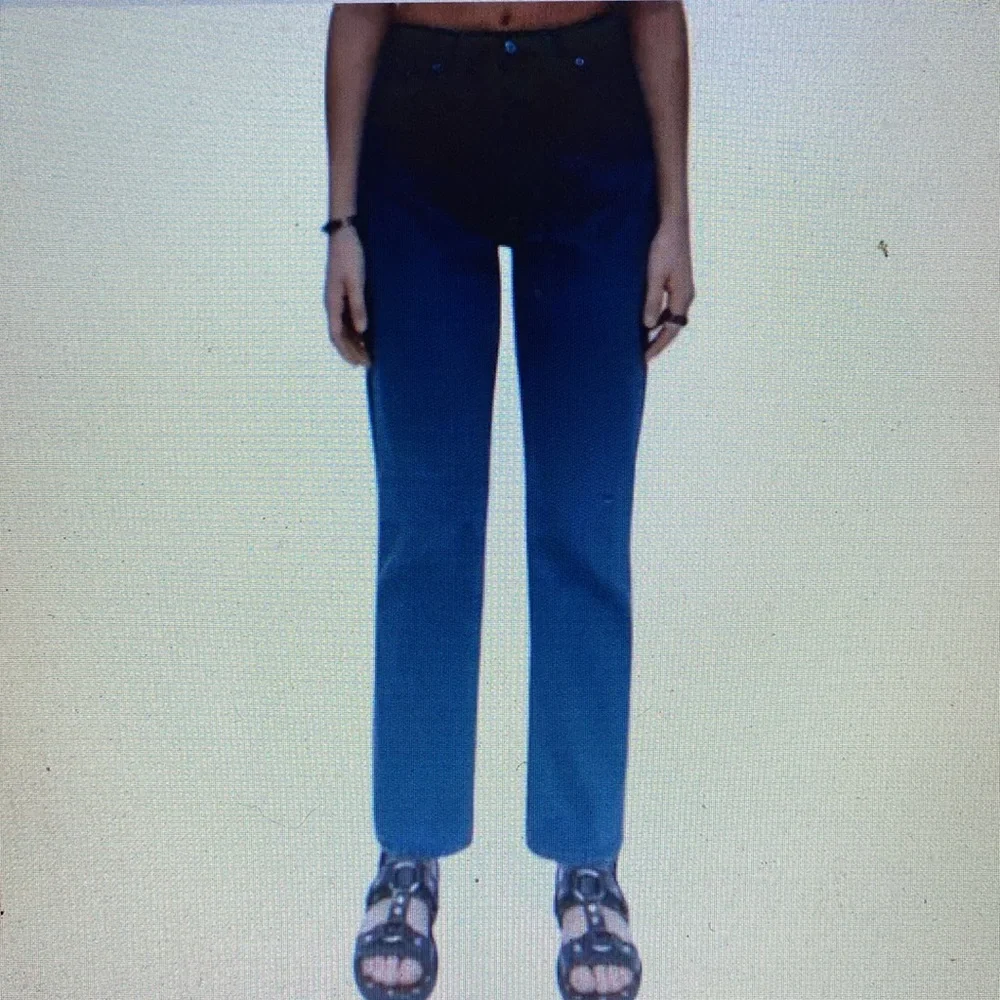 NWT RE/DONE Levi’s Button Fly Tinted Blue Steel 90s Jean - Picture 4 of 14